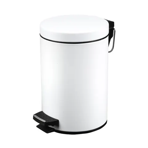 Kosz na śmieci 5 L biały MX2082WH METLEX