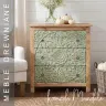 Komoda Drewniana Rzeźbiona Mandala 83 cm | Meble Orientalne
