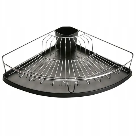 Suszarka do naczyń narozna czarna MX4006BL Metlex