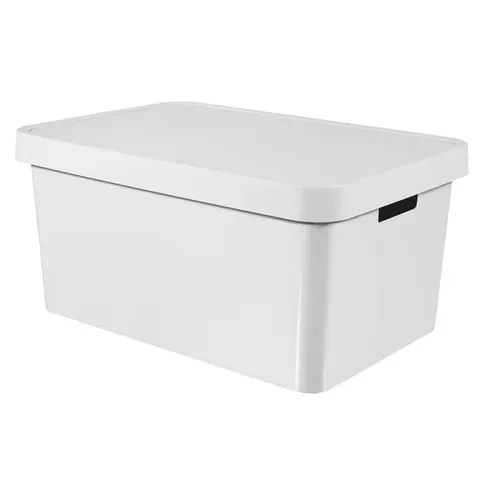 Pojemnik z przykrywką INFINITY BOX 45 L biały 233753 CURVER