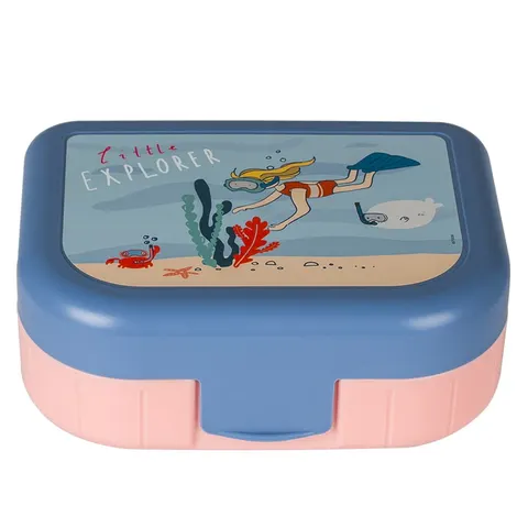 Śniadaniówka 1 L MEMORY KIDS IML Kids Explorer Madchen 1016411026 Rotho