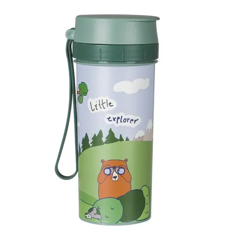 Butelka 0,4 l MEMORY KIDS zielony 1016311025 Rotho