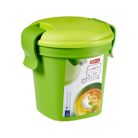 Kubek LUNCH&GO CUP S 0,4 L zielony 224198 CURVER