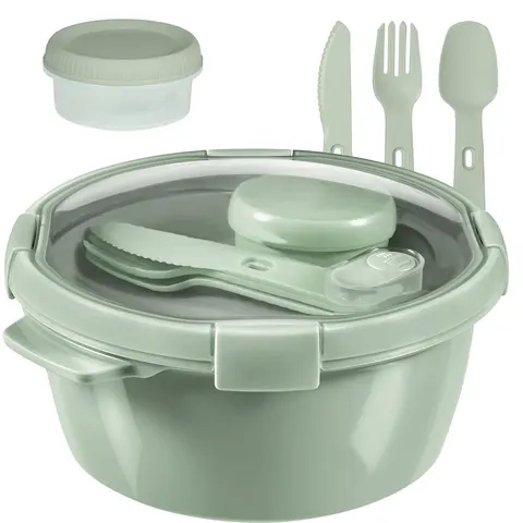 Pojemnik okrągły To Go Lunch Kit 1,6L Green ECO 249948 Curver