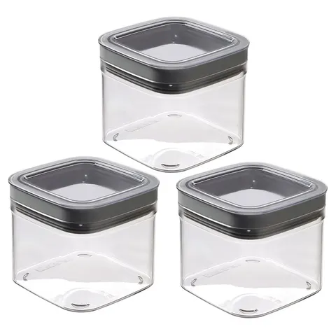 Zestaw pojemników na artykuły sypkie dry cube Curver 3x0,6L