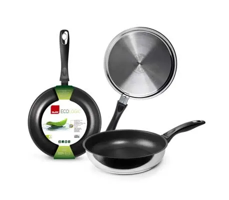 Patelnia głęboka 28 cm Ibili ECOLOGIC 601528N