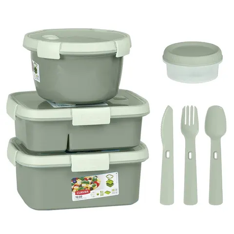 Zestaw pojemników na żywność Lunch To Go Curver