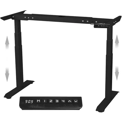 Elektryczny stelaż biurkowy KG1020 czarny KING MOUNT