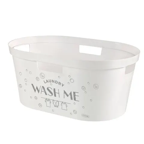 Kosz na pranie INFINITY LAUNDRY BASKET 40 L WASH ME 238066 Curver