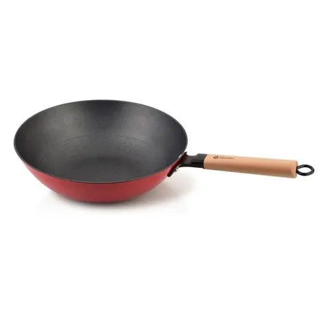 Wok żeliwny emaliowany 30cm Allesken HTXD5939