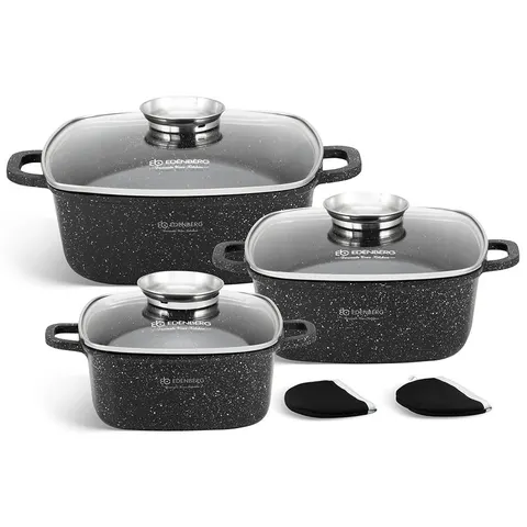 Garnki marmur 6 sztuk 8141 Edenberg