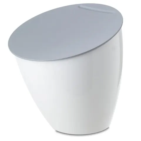 Kosz na odpadki calypso biały 108550030600 kulig