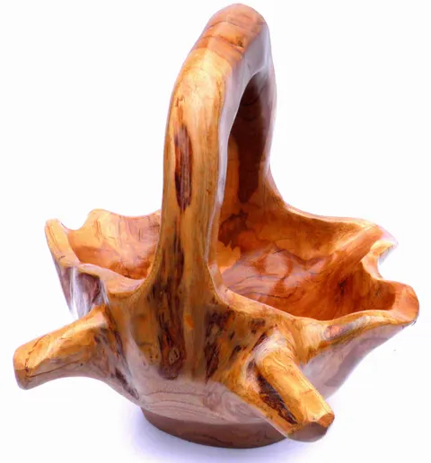 Koszyk z korzenia drzewa tekowego TEAK 5908228977355 K11