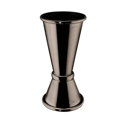 Miarka stalowa do alkoholu Mixage-Black 20/40 Ilsa IL-4534NE