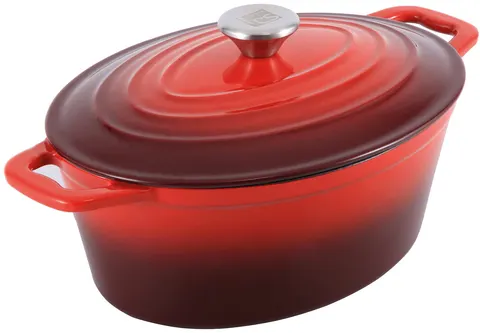 Brytfanna żeliwna Xanten Red 4,0 L CS KOCHSYSTEME CSK070052