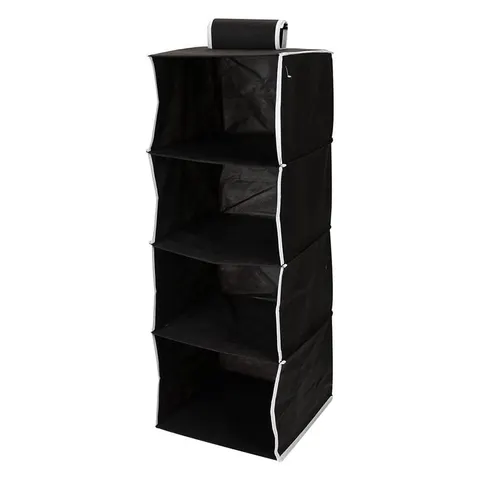 Organizer do szafy, wiszący, 4 półki 30x30x84 cm Deco4Home