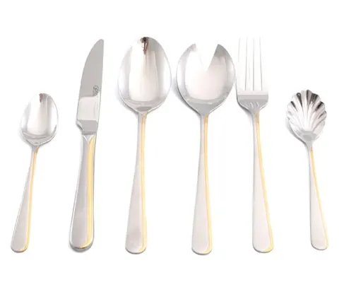 Sztućce GIPFEL Vega Gold 72 el. 6154