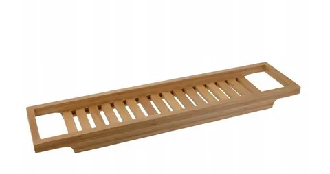 Półka łazienkowa na wannę bambusowa 65x4x15cm Deco4Home