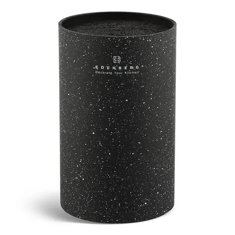 Stojak na noże black 5101B Edenberg