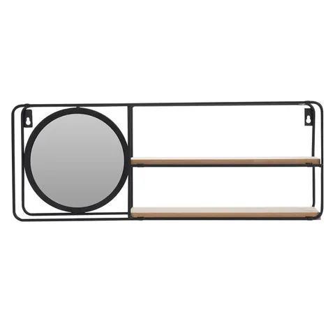 Półka ścienna z lustrem 50x20x10 cm Deco4Home