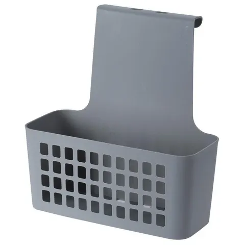 Koszyk półka na drzwi PP szary 810105-S Deco4Home