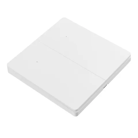 Przełącznik Smart 2x TUYA Spacetronik SL-ES21 Ivory White