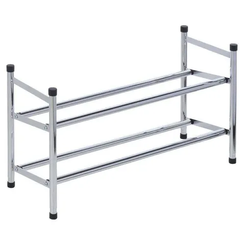 Regał na buty 2 poziomy rozsuwany Deco4Home