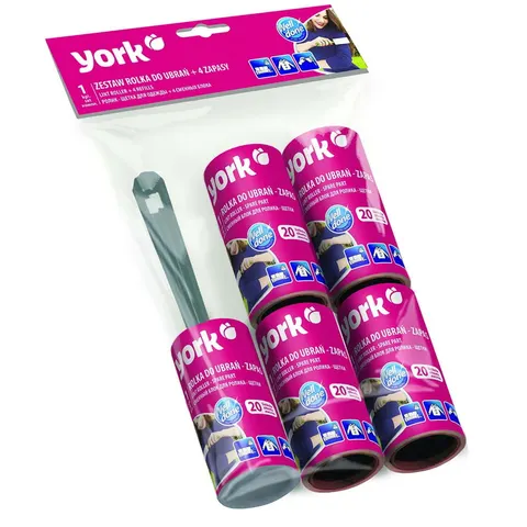 Zestaw rolka do ubran + 4 zapasy 4068020-001040 YORK