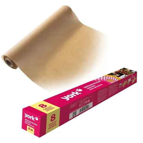Papier do pieczenia SZEROKI 8m/kartonik 4090340-001459 YORK