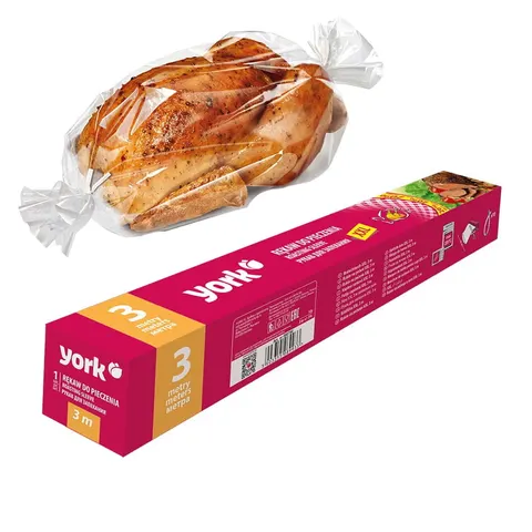 Rękaw do pieczenia 3 m / kartonik 4090710-002501 YORK