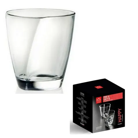 Szklanki do whisky Komplet 8 szt. 315 ml RCR 259230