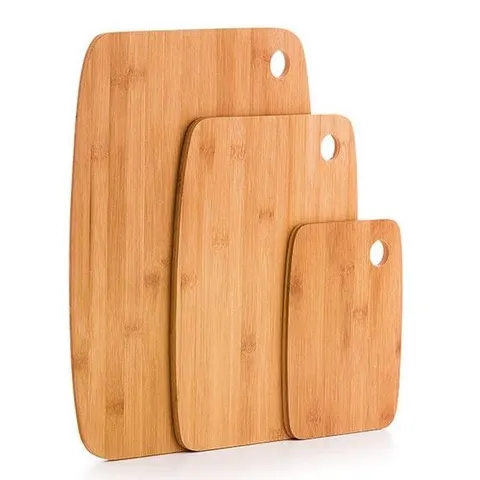 Zestaw 3 bambusowych desek do krojenia Deco4Home
