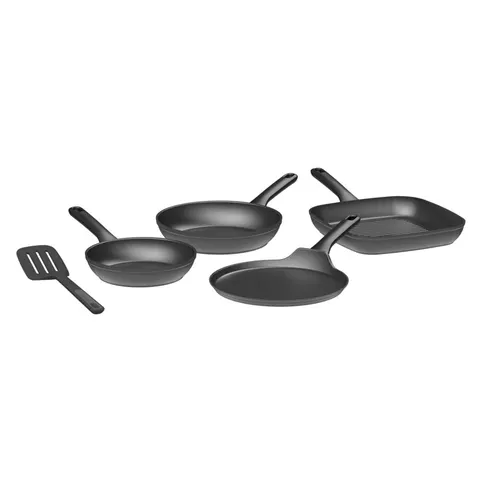 Zestaw patelni non-stick BergHOFF Helix + łopatka Balance 4el. 1315094