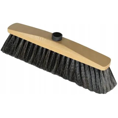 Miotła z naturalnym włosiem 30cm 4000330-000995 YORK