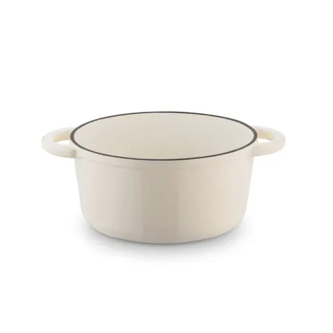 Garnek żeliwny emaliowany 25cm 5,0L czerwony 5903313426213