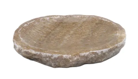 Mydelniczka kamienna z onyxu 15,5x13cm MO18
