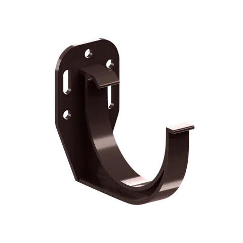 Uchwyt rynny doczołowy Krop PVC rozmiar 130 system rynnowy