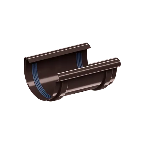 Złączka rynny Krop PVC rozmiar 130 system rynnowy