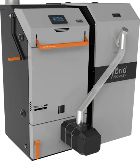 Kombinowany kocioł na pellet Blaze Harmony Hybrid Biomass 25kW