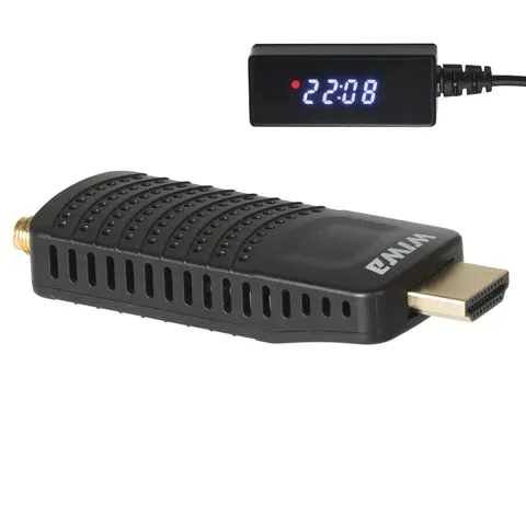Tuner DVB-T / DVB-T2 H.265 MINI LED WIWA