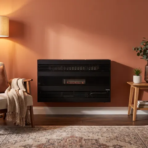 Piecyk gazowy 7.5 kW z wentylatorem FHS 9000 MFC CZARNY