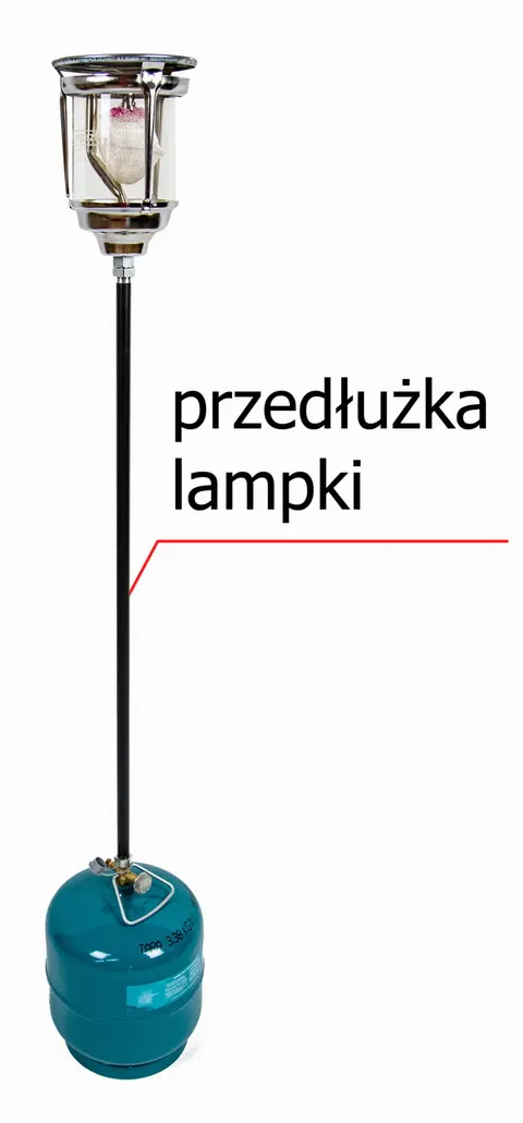 Przedłużka, rurka do lampki gazowej