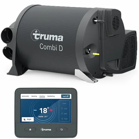 Ogrzewanie powietrzne + bojler diesel Truma Combi 6 D iNet