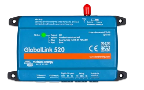 Victron - GlobalLink 520 + 2x VE.Direct Cable 1,8m