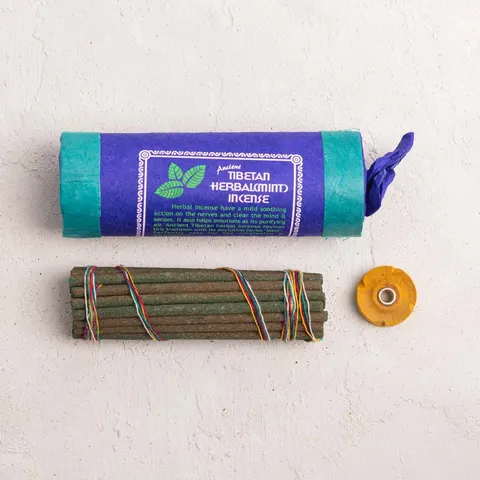 Kadzidła tybetańskie HERBAL MINT krótkie