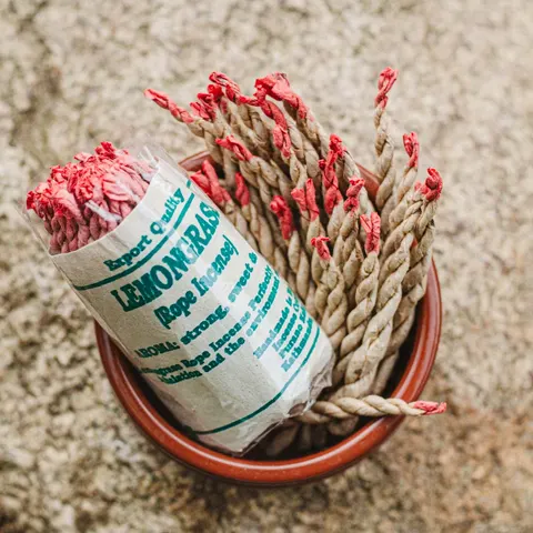 Kadzidełka sznurkowe LEMONGRASS (Nepal)