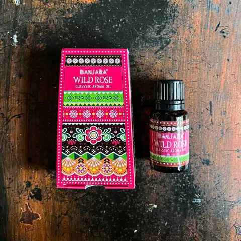 Indyjski olejek zapachowy WILD ROSE dzika róża