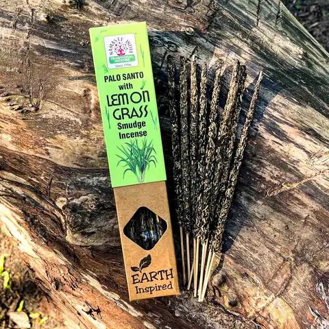 Kadzidełka botaniczne DOTYK ZIEMI - Palo Santo + Trawa Cytrynowa