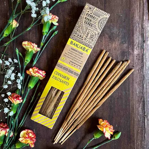 Kadzidełka botaniczne HARMONY Palo Santo + Cynamon