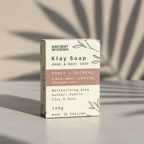 NATURALNE MYDŁO Z GLINKĄ Kaolin + Owies